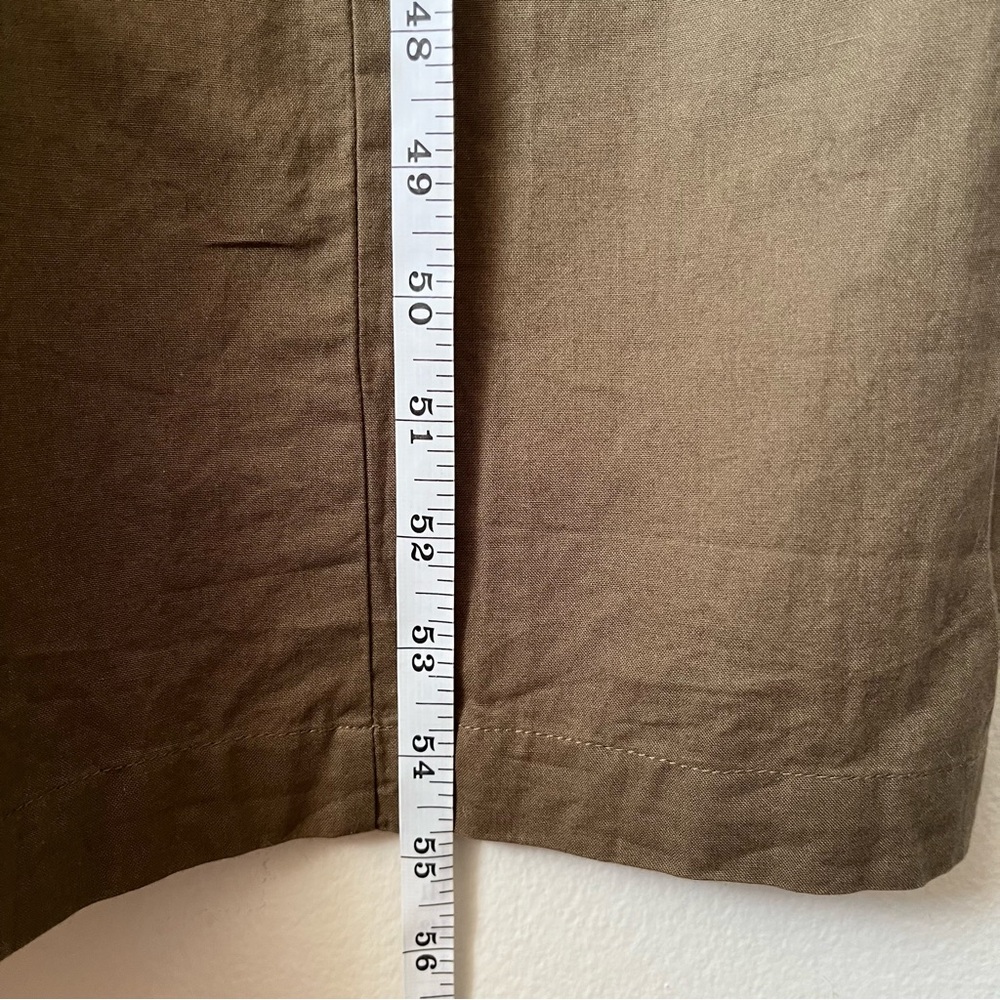 NATURAL LIFE Olive Green Short-Sleeve Utility Jumpsuit - Picture 10 of 12